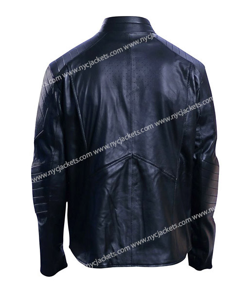 Men's Superman Smallville Black Leather Jacket