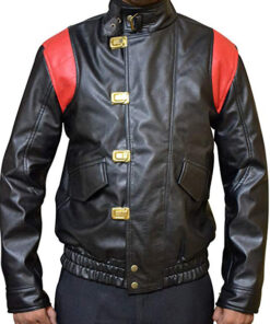 Akira Capsule Black Leather Jacket