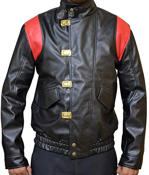 Akira Capsule Black Leather Jacket