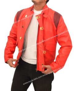 Akira Kaneda Red Capsule Leather Jacket