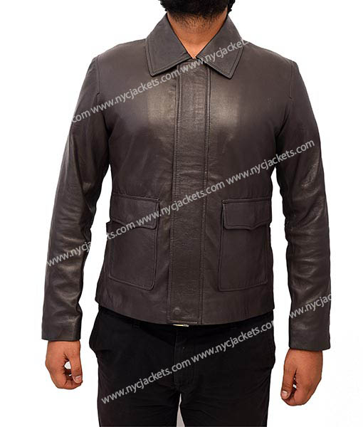 Indiana Jones Harrison Ford Genuine Leather Jacket