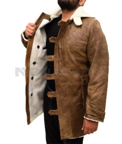 The Dark Knight Rises Bane Distressed Coat