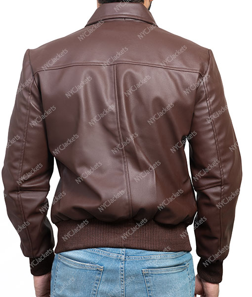 III-Fashions Henry Winkler Happy Days Arthur Fonzie Fonzarelli Black Bomber Leather Jacket