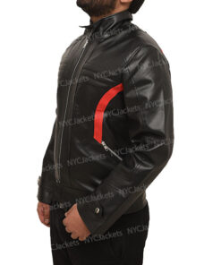Soldier 76 Black Biker Jacket