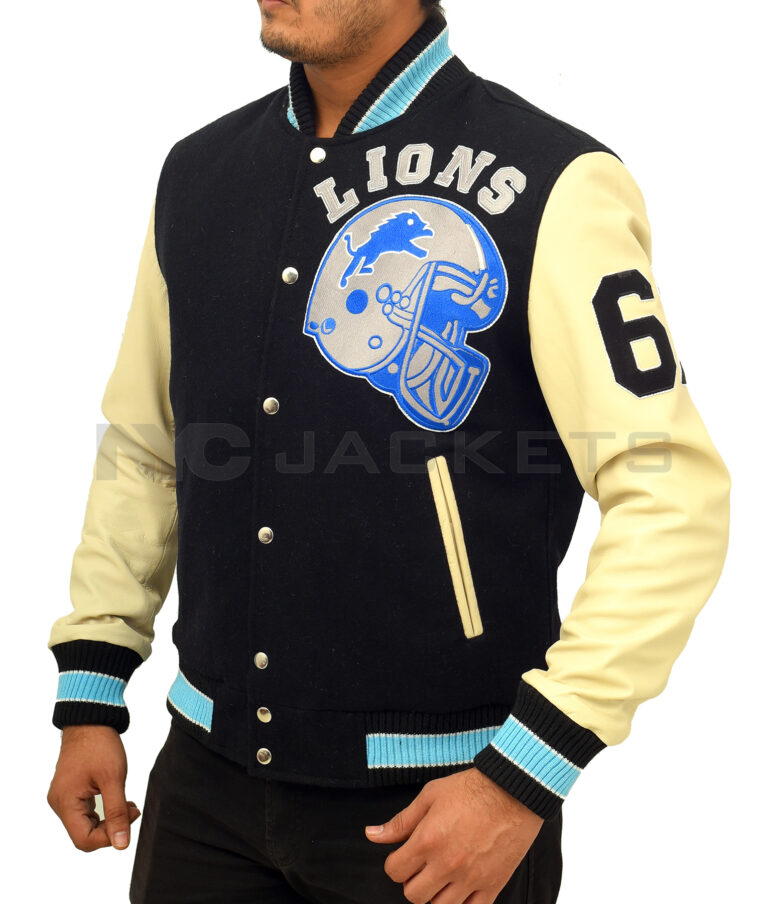 Axel Foley Detroit Lions Jacket | Beverly Hills Cop Jacket