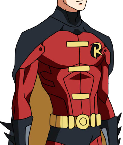Batman Robin (Tim Drake) Red & Black Jacket