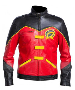 Batman Robin (Tim Drake) Red & Black Jacket