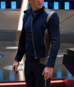 Jason Isaacs Discovery Captain Jacket-Side