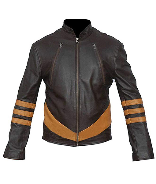 X Men Origins Hugh Jackman Wolverine Leather Jacket
