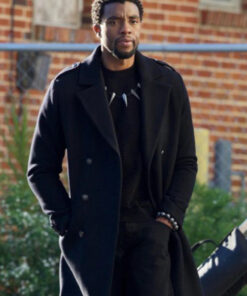 Black Panther Chadwick Boseman T Challa Coat
