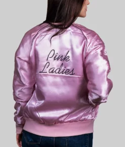 Rise of The Pink Ladies Grease Jacket-Back View
