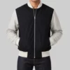 Baby Driver Mens Varsity Jacket-Front