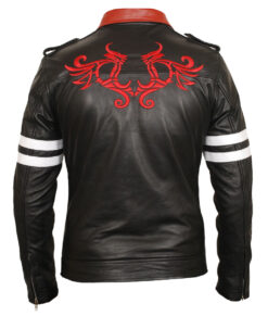 Alex Mens Black Aviator Jacket