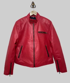 Resident Evil 2 Claire Redfield Leather Jacket-Front