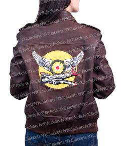 Captain Marvel Carol Danvers Leather Jacket