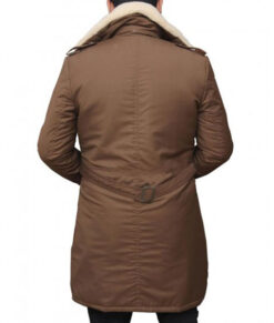 Chris Pine Wonder Woman Fur Coat