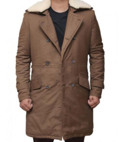 Chris Pine Wonder Woman Fur Coat