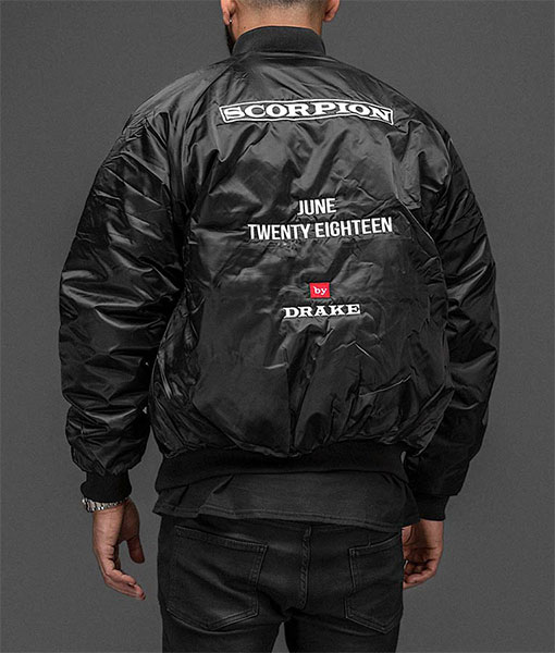 Drake Bomber Scorpion Jacket
