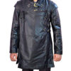 Game Of Thrones Kit Harington Black Leather Jacket Costume