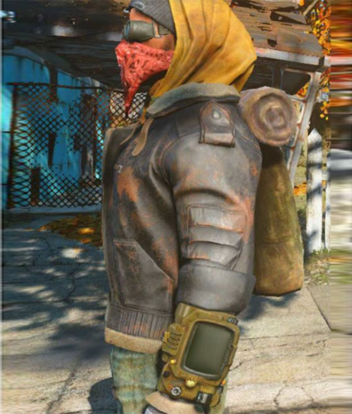 The Boston Looter Fallout 4 Leather Jacket