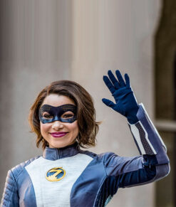 The Flash Nora West XS Leather Jacket