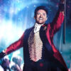 The Greatest Showman Hugh Jackman Red and Black Coat with Vest