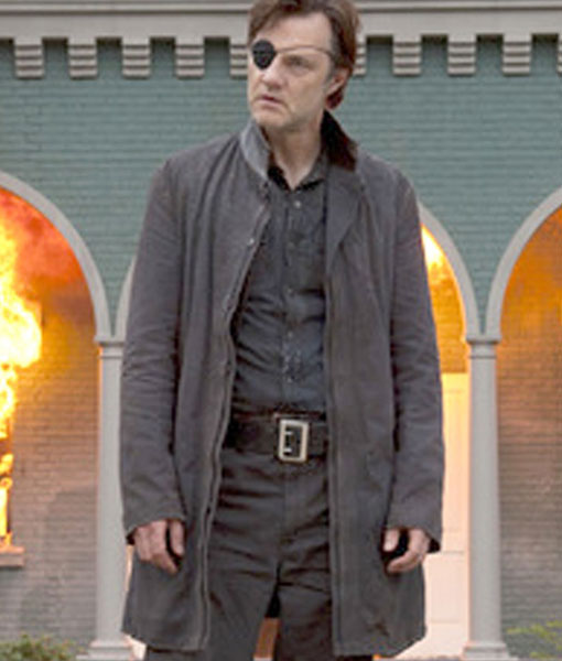 The Walking Dead David Morrissey Trench Coat