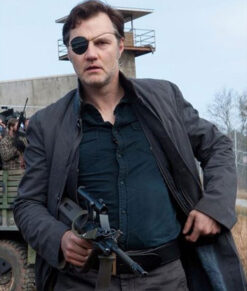 The Walking Dead David Morrissey Trench Coat