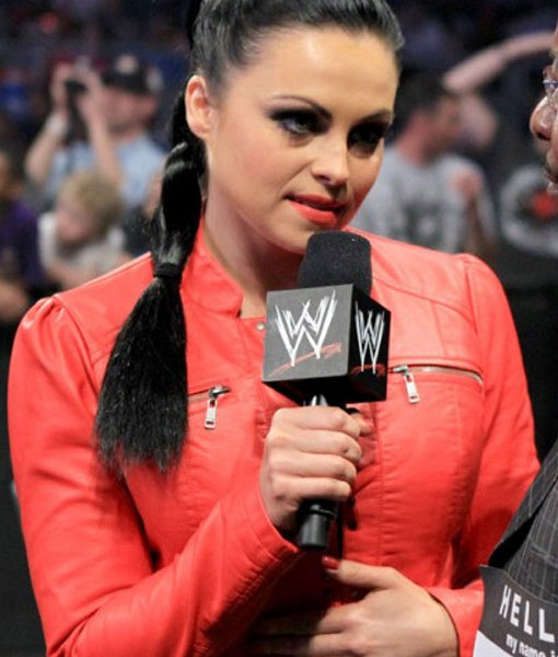 WWE-Diva-Aksana-Red-Leather-Jacket