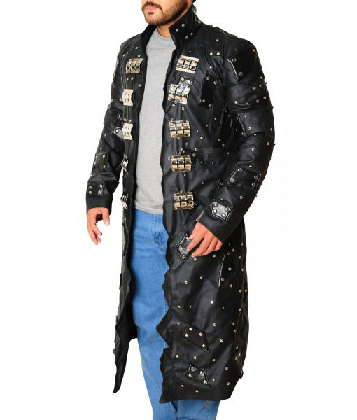 WWE Mattel Edge Elite Black Leather Coat