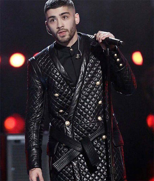 Zayn Malik’s The Voice Finale Quilted Jacket