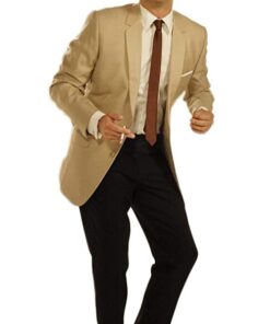 Leonardo DiCaprio Light Brown Suit