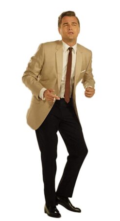 Leonardo DiCaprio Light Brown Suit