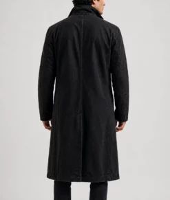 Billy Butcher The Boys Black Trench Coat-Back
