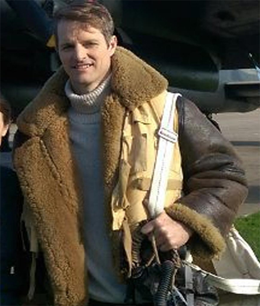 Lancaster Skies Jeffrey Mundell A2 Flight Bomber Jacket