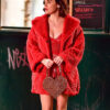 Katy Keene Lucy Hale Fur Coat front
