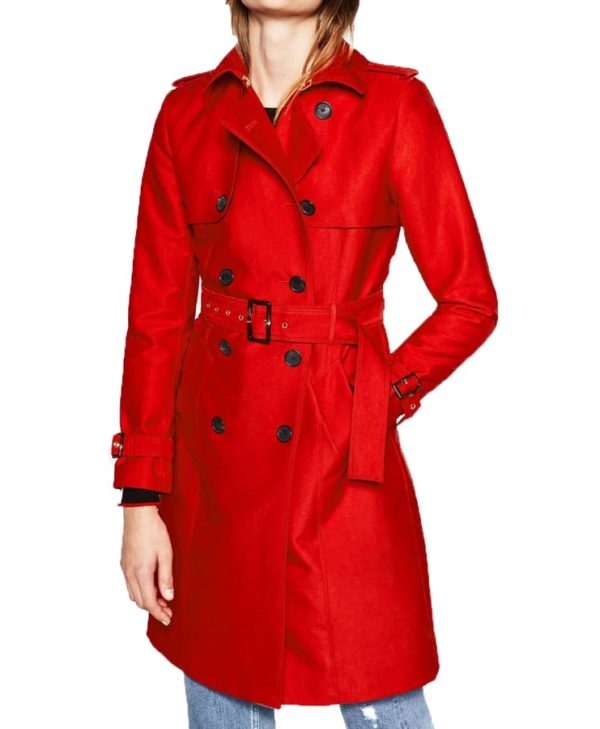 Riverdale Red Double Breasted Coat