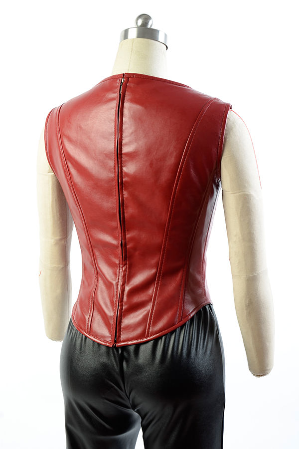 Scarlet Civil War Coat With Vest