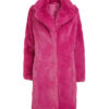 Miss Americana Taylor Swift Fur Pink Coat - Miss Americana Taylor Swift You Need To Calm Down Pink Fur Coat - Front View