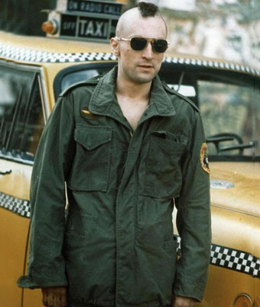 Taxi Driver Military Robert De Niro Jacket