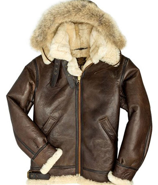 Shearling Coat With Hooded