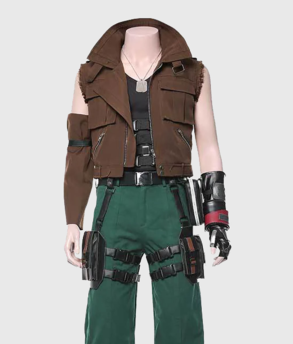 Barret Wallace Final Fantasy VII Remake Vest | NycJackets