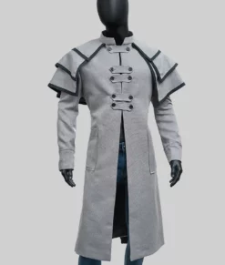 Django Unchained Christoph Waltz Duster Coat-Front View
