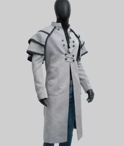 Django Unchained Christoph Waltz Duster Coat-Side View