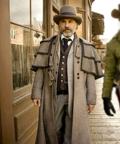 Unchained Christoph Waltz Duster Coat
