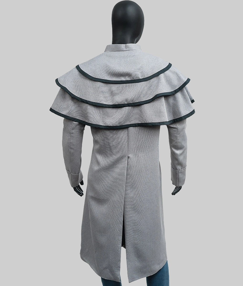Django Unchained Christoph Waltz Duster Coat-Back View