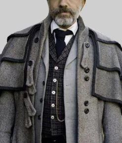 Django Unchained Christoph Waltz Duster Coat-Front View
