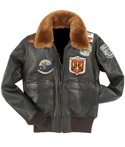 Top Gun Womens Leather Jacket
