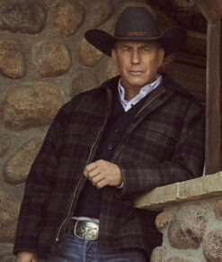 Yellowstone S02 John Dutton Plaid Jacket