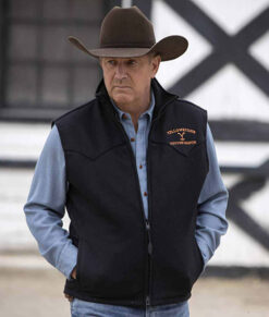 John Dutton Black Vest
